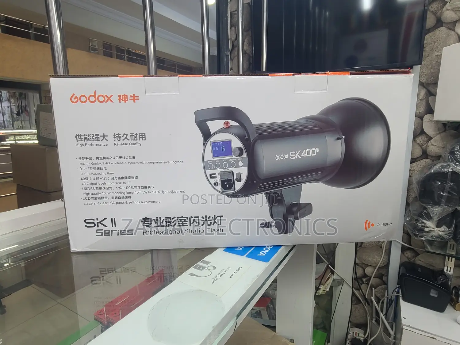 Godox SK400 Strobe Light, Studio Flash