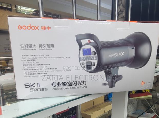 Godox SK400 Strobe Light, Studio Flash