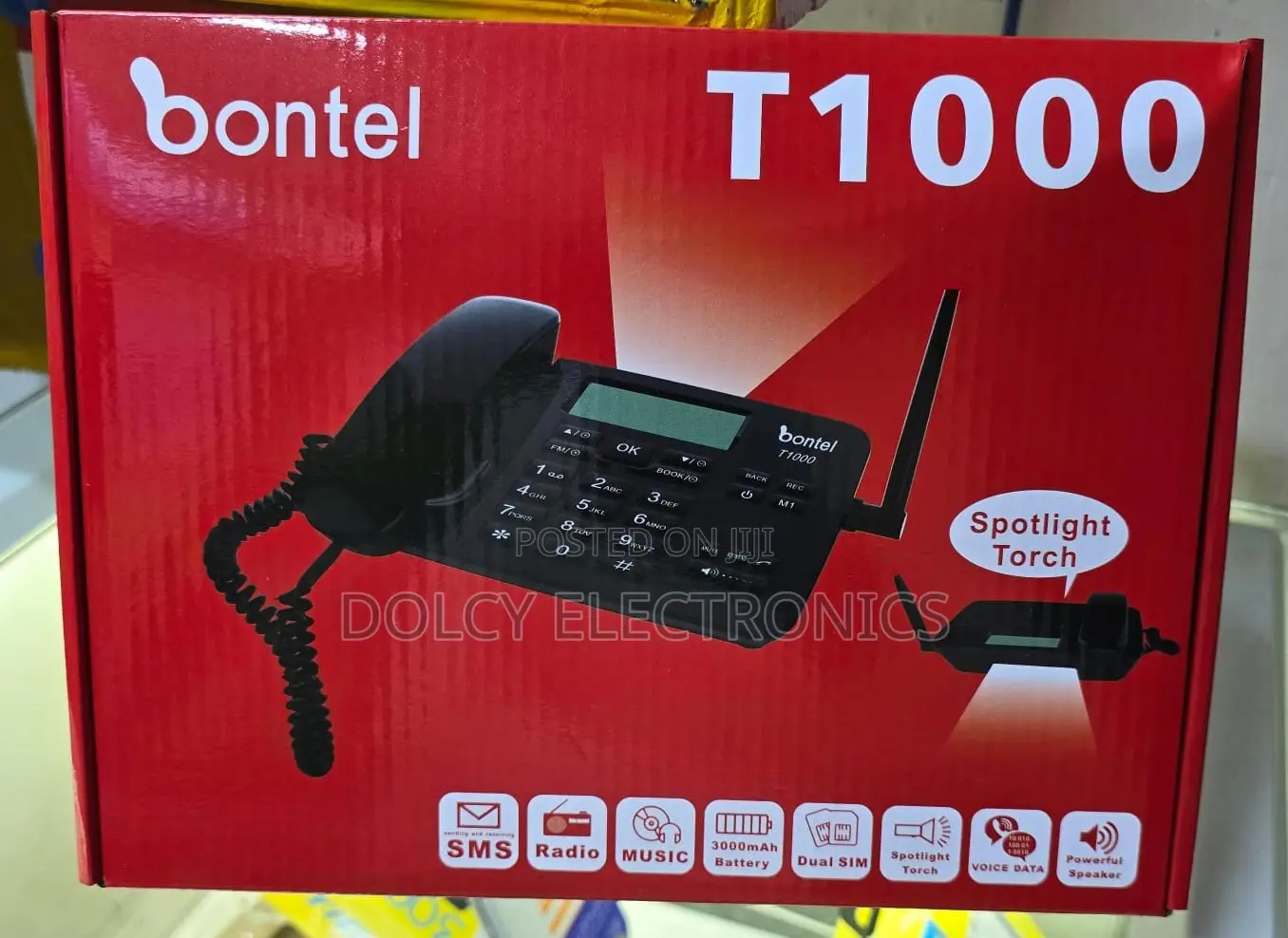 Bontel T1000 Wireless Landline Desktop Phone