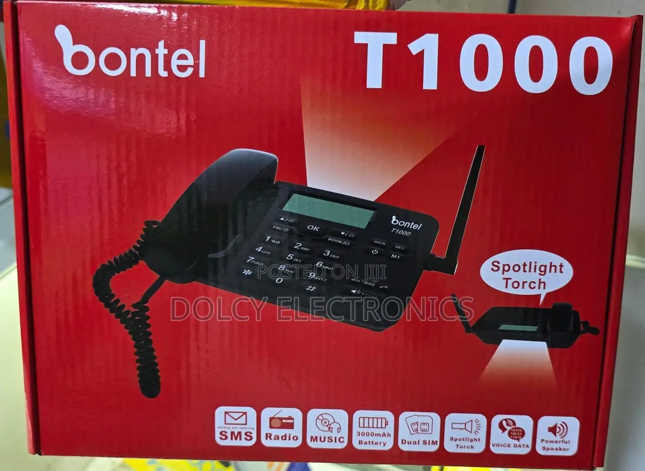 Bontel T1000 Wireless Landline Desktop Phone