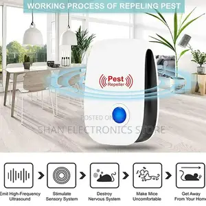 Good Quality Ultrasonic Mouse Cockroach Repeller Device ;