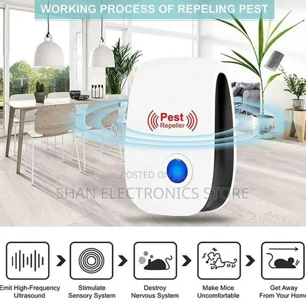 Good Quality Ultrasonic Mouse Cockroach Repeller Device ;
