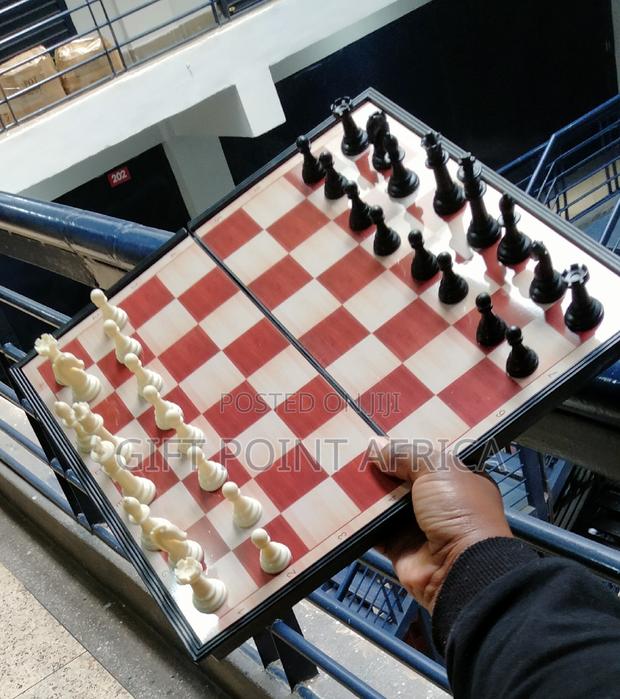 Foldable Magnetic Chess Board Game - thumbnail 3