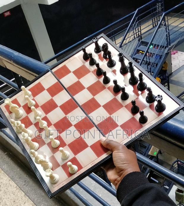 Foldable Magnetic Chess Board Game - main view