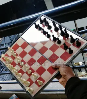 Foldable Magnetic Chess Board Game