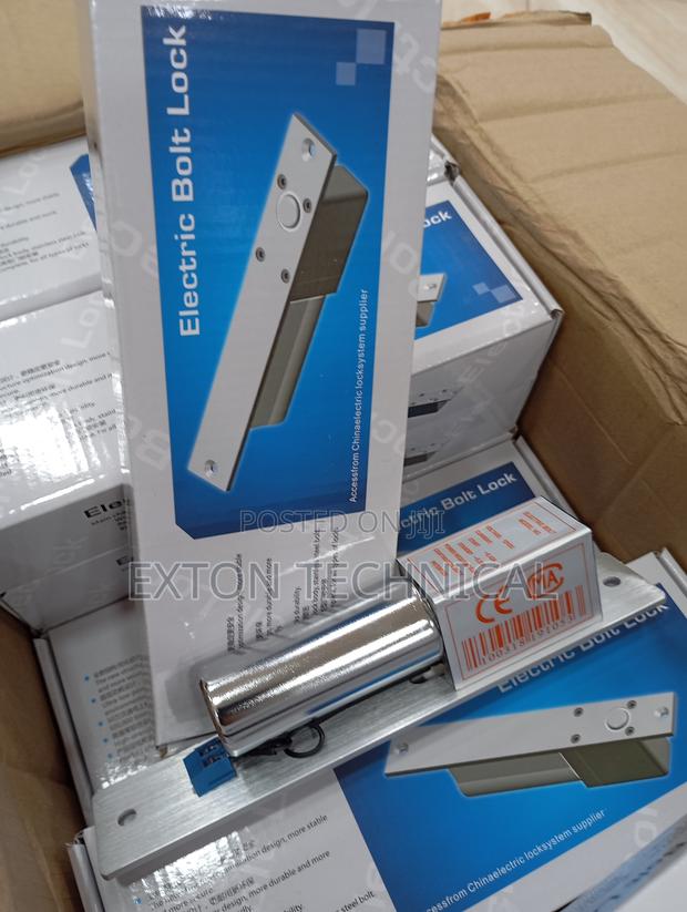 Electric Bolt Lock Red and Black Power - main view