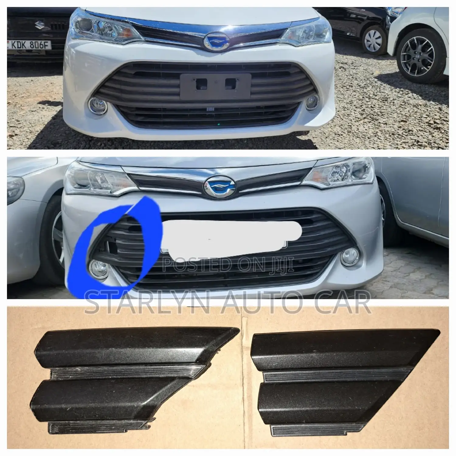 Towing Hook Cover Fielder 2015