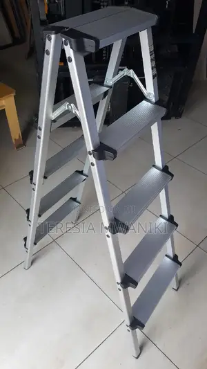 Aluminium Double Sided Ladder ,5steps