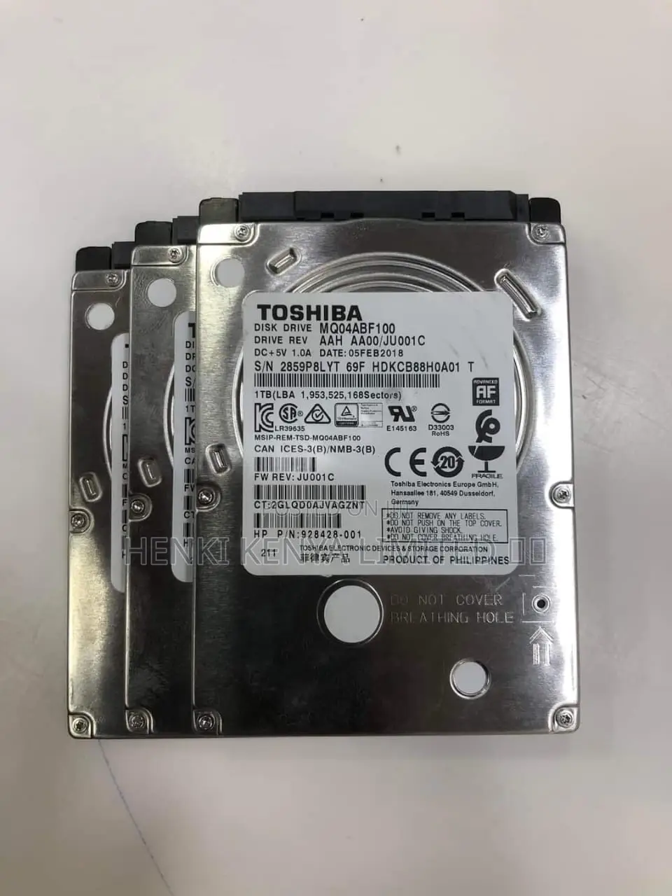 Toshiba 1tb Hard Disk for Laptop and Playstation