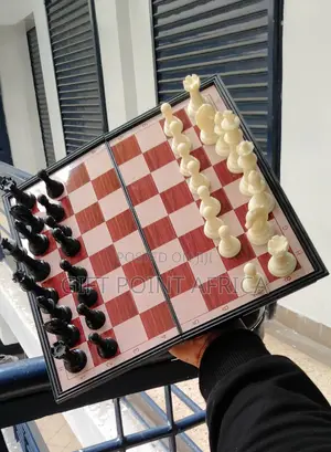 Magnetic Foldable Chess Board Game