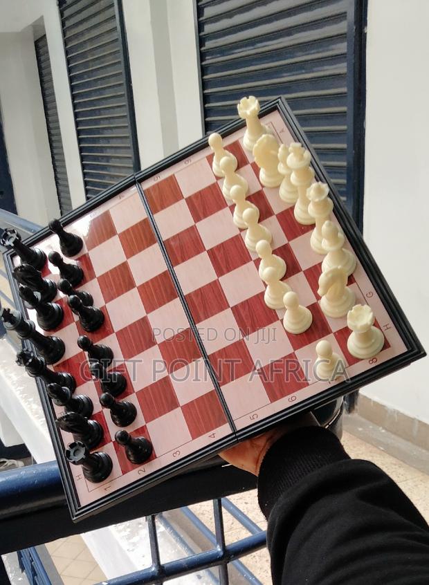 Magnetic Foldable Chess Board Game - main view