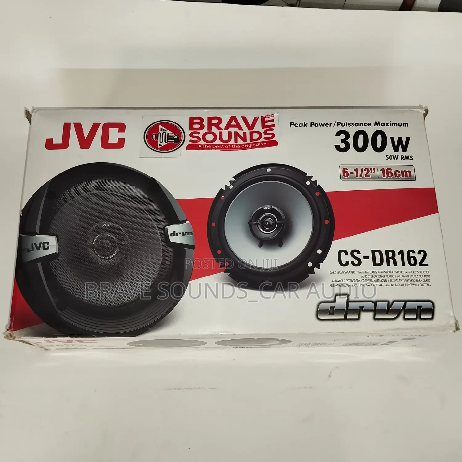 JVC Car Door Speakers Cs-Dr162