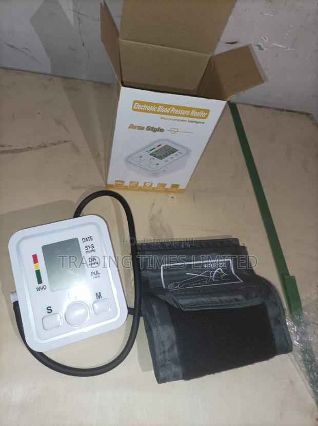 Electronic Blood Pressure Monitor - main view