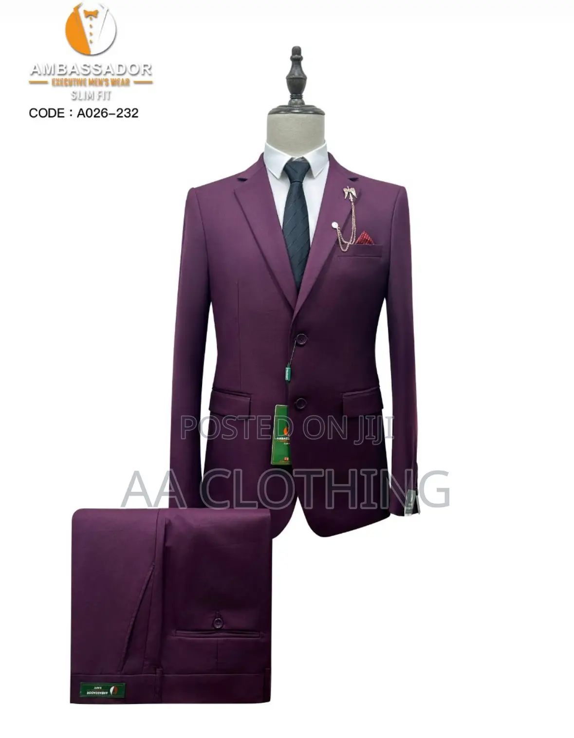 Turkey 2 Piece Suit: One at 6,000, Two or More at 5,000