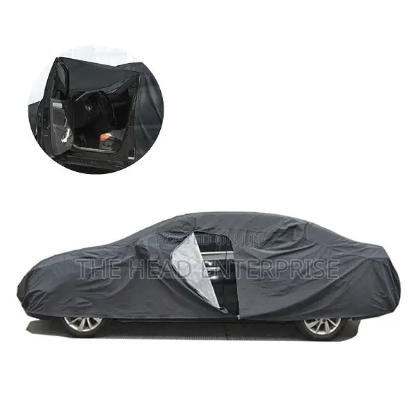 Car Cover With Zipper"