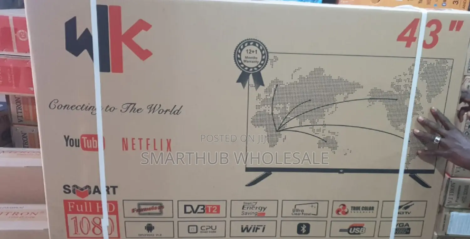 43 Wk Smart Tv Bluetooth Full Hd 1080