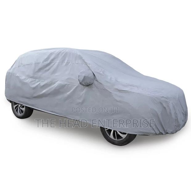 Durable Car Cover_ Mono Layer Stitched Construction Cover - main view