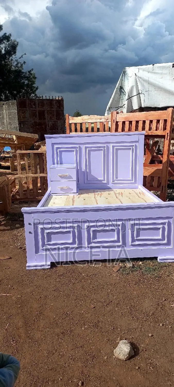 Hardwood Bed 5by6