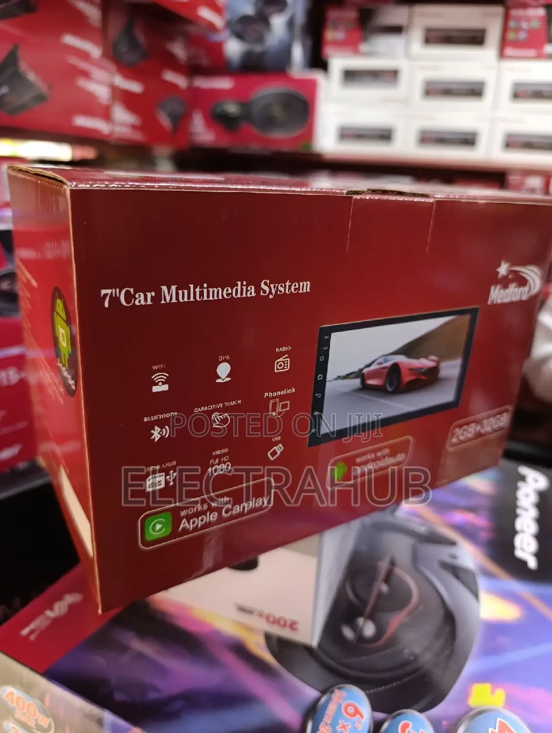 Medford 7" Car Multimedia System With Apple Carplay