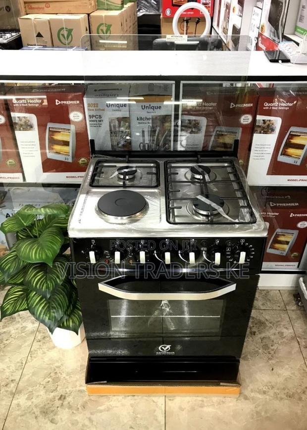Sarahtech 60*60 3G+1hp Standing Cooker With Electric Oven