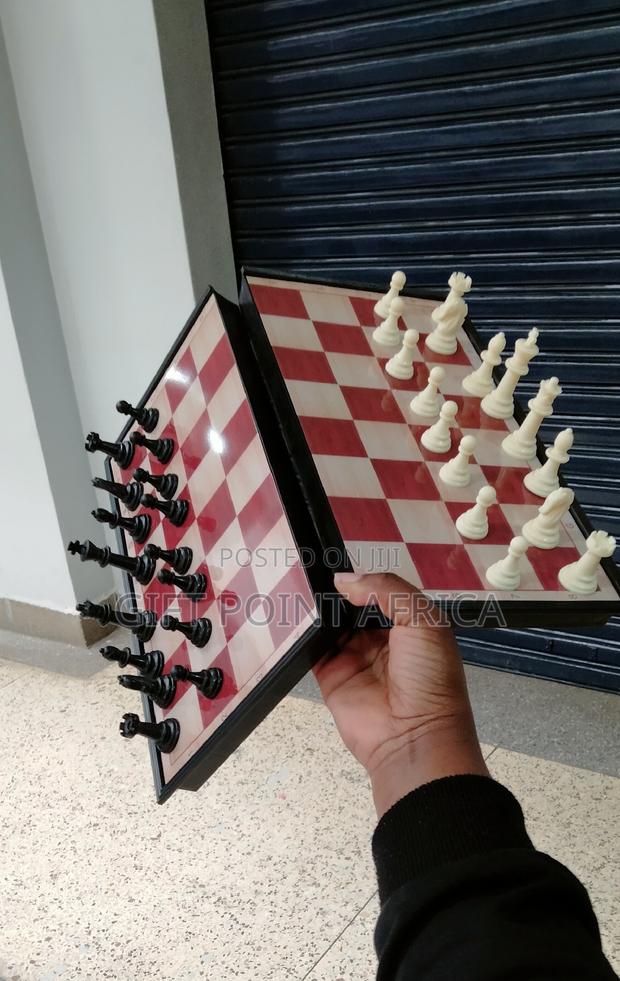 Educational Foldable Magnetic Chess Board Game - main view