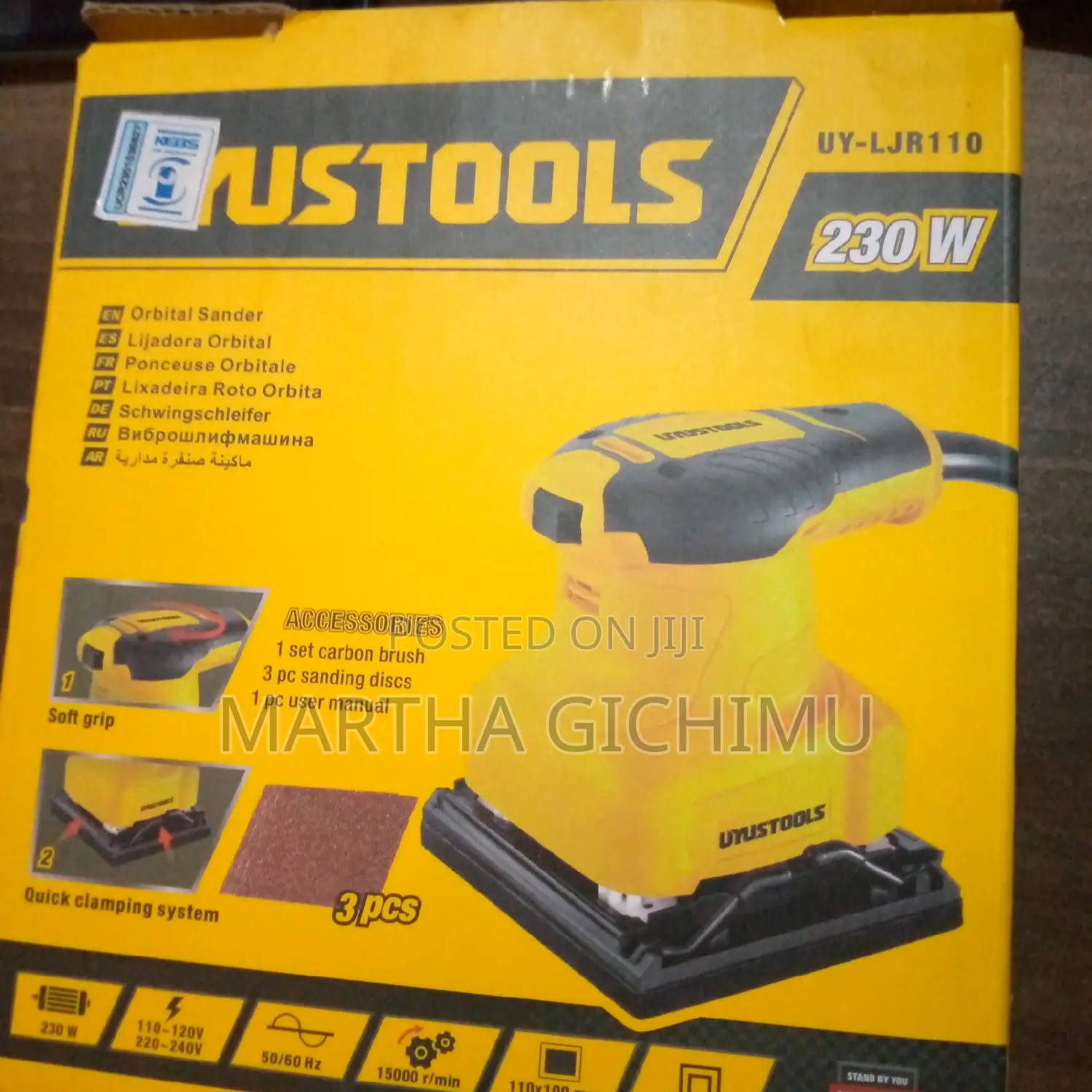 Heavy Duty Orbital Sander Now Available