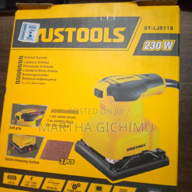 *Orbital Sander Available