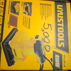 Orbital Sander *. Now Available