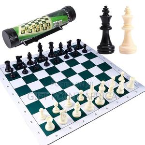 Large Roll Up Chess Mat Game - thumbnail 2
