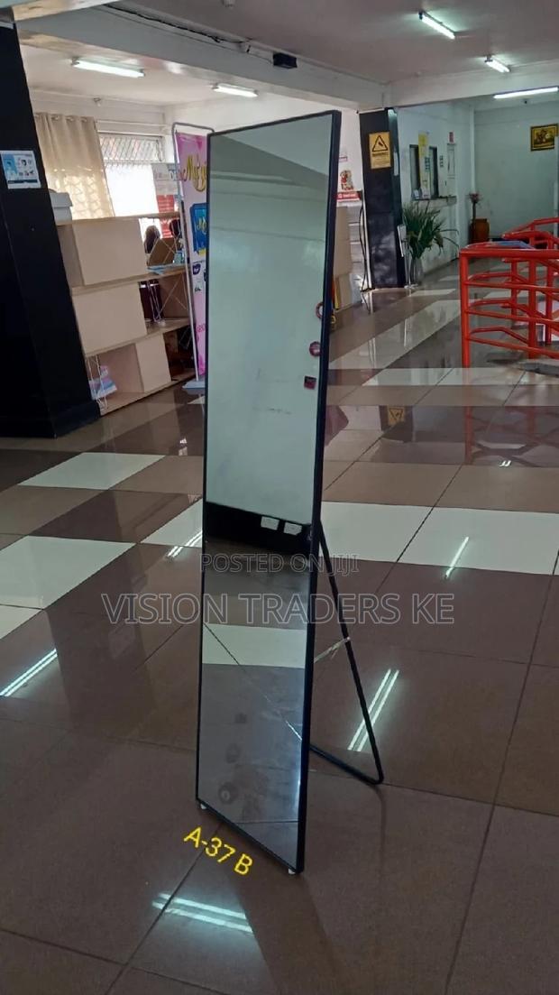 Executive Black Dressing Mirror