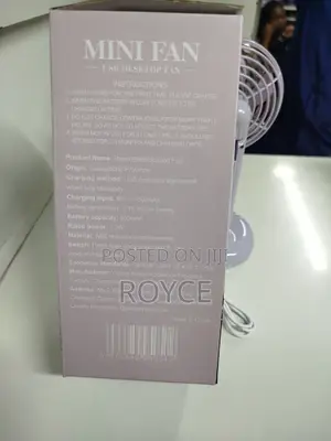 Mini Fan- Handheld USB Desktop Fan