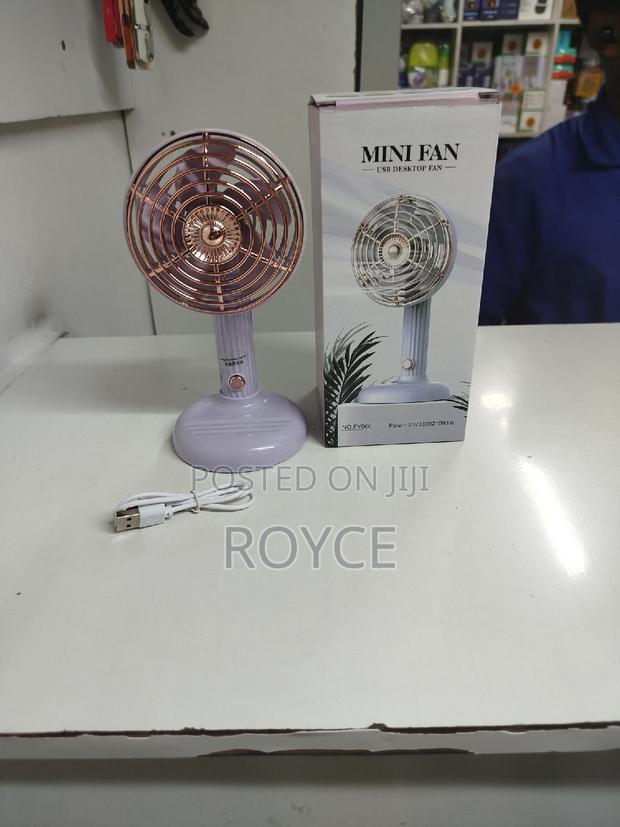 Mini Fan- Handheld USB Desktop Fan - thumbnail 3