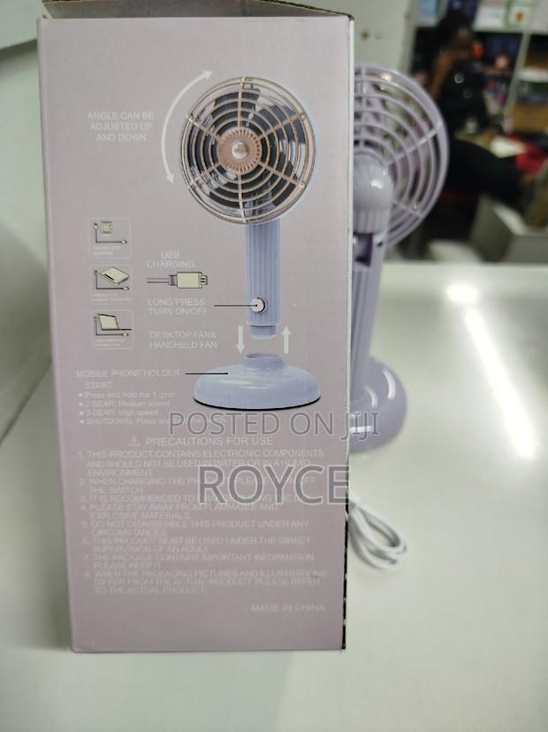 Mini Fan- Handheld USB Desktop Fan - thumbnail 4