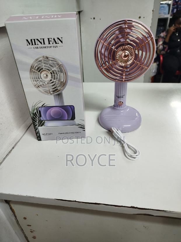 Mini Fan- Handheld USB Desktop Fan - thumbnail 5