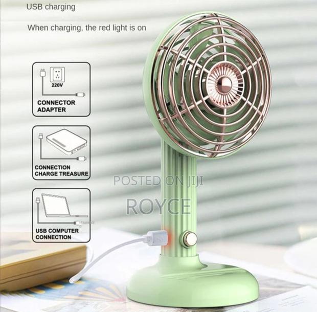Mini Fan- Handheld USB Desktop Fan - thumbnail 10