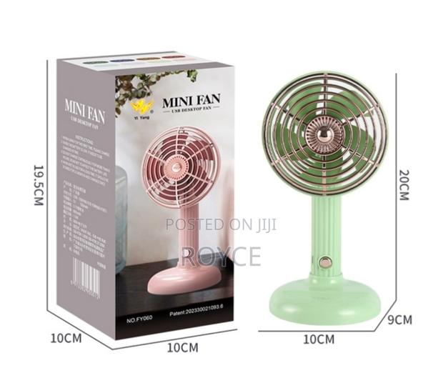 Mini Fan- Handheld USB Desktop Fan - thumbnail 16