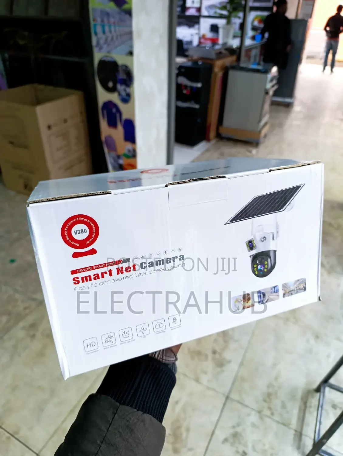 Smartnet 4G Camera V380 Pro Solar Powered