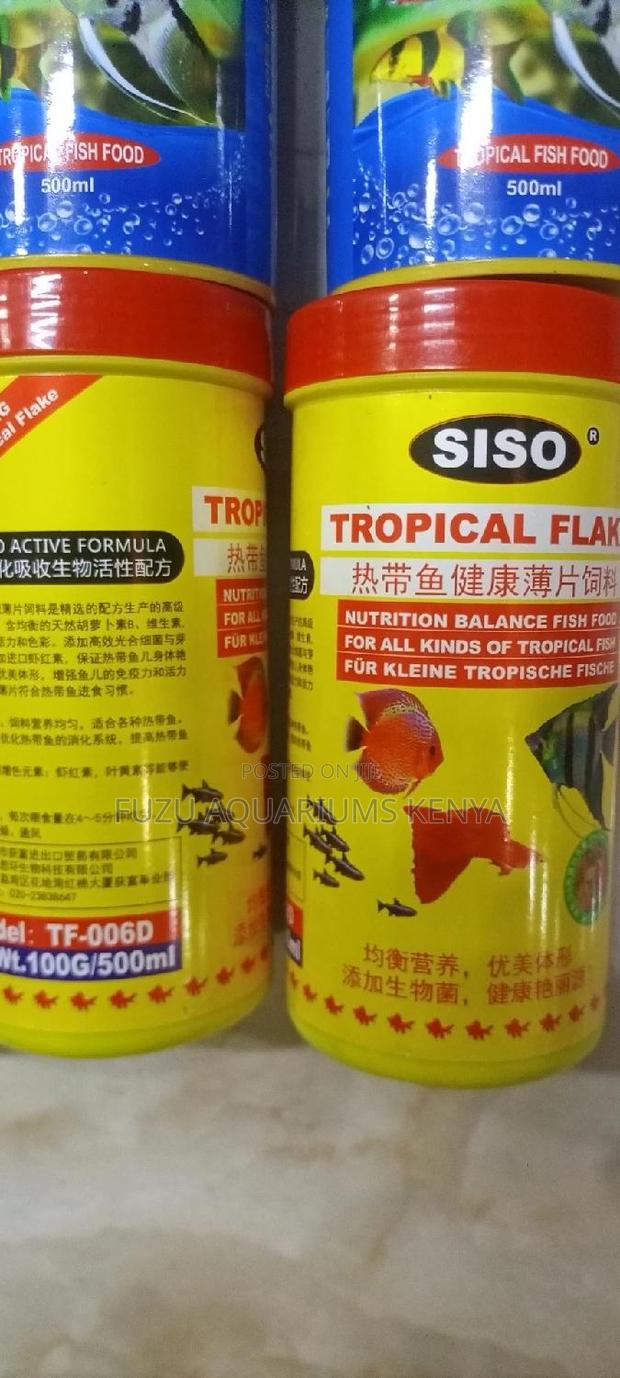 500ml or 0.1kg Tropical Fish Flakes - main view