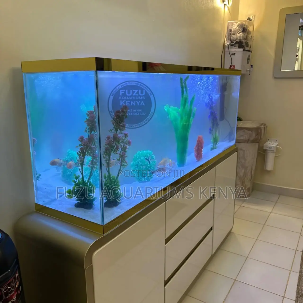 Sleek High-End Aquarium