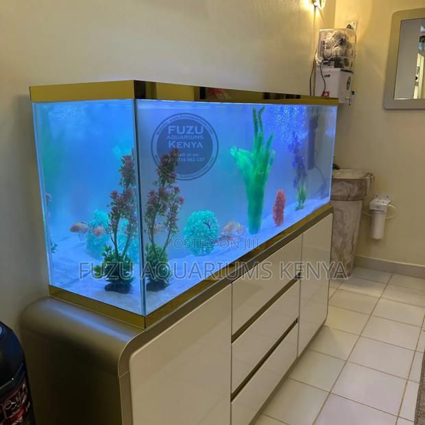 Sleek High-End Aquarium - main view