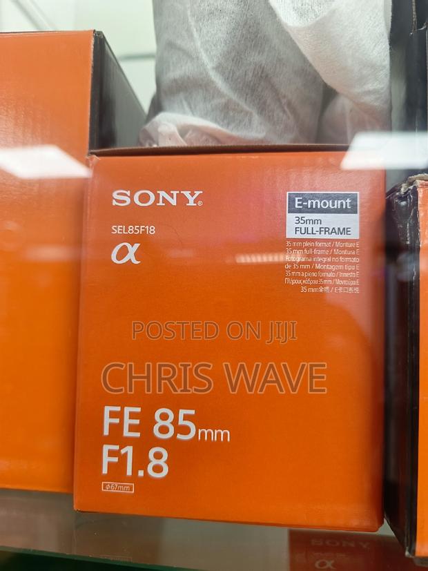 New Sony FE 85mm F1. 8