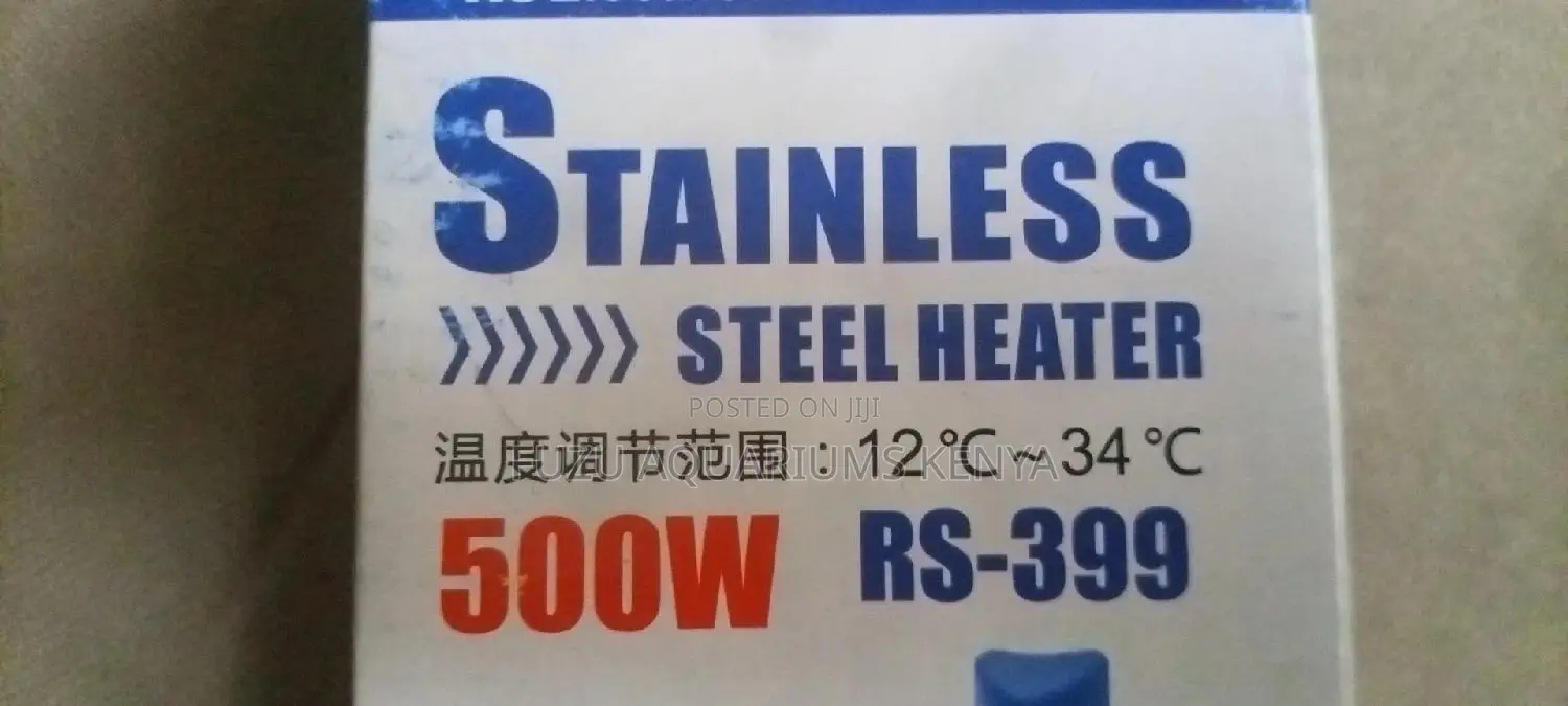500W Aquarium Heater - Stainless Steel