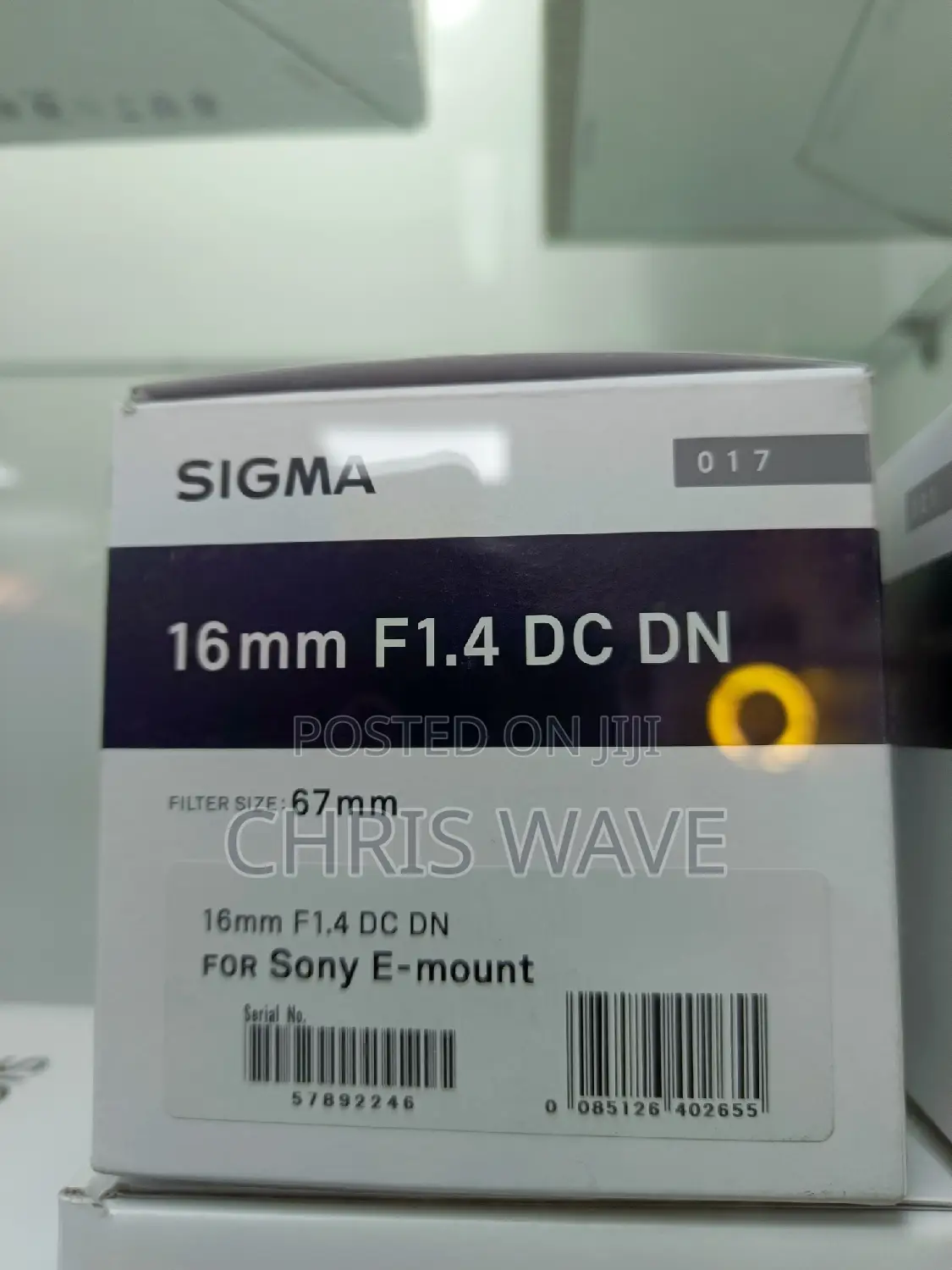 New Sigma Sony 16mmf1.4 DC