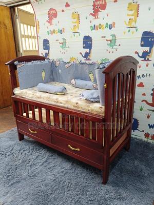 Brown Baby Cot / Baby Cot - thumbnail 2