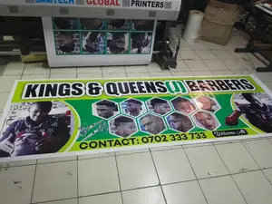 Banner Kinyozi Salon Printing