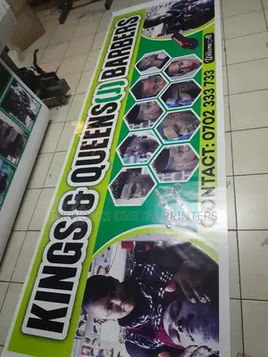 Salon Banners and Stickers Printing