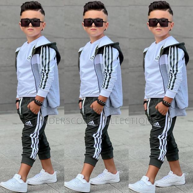 Top Quality Three in One Turkey Boys Tracksuit - thumbnail 5