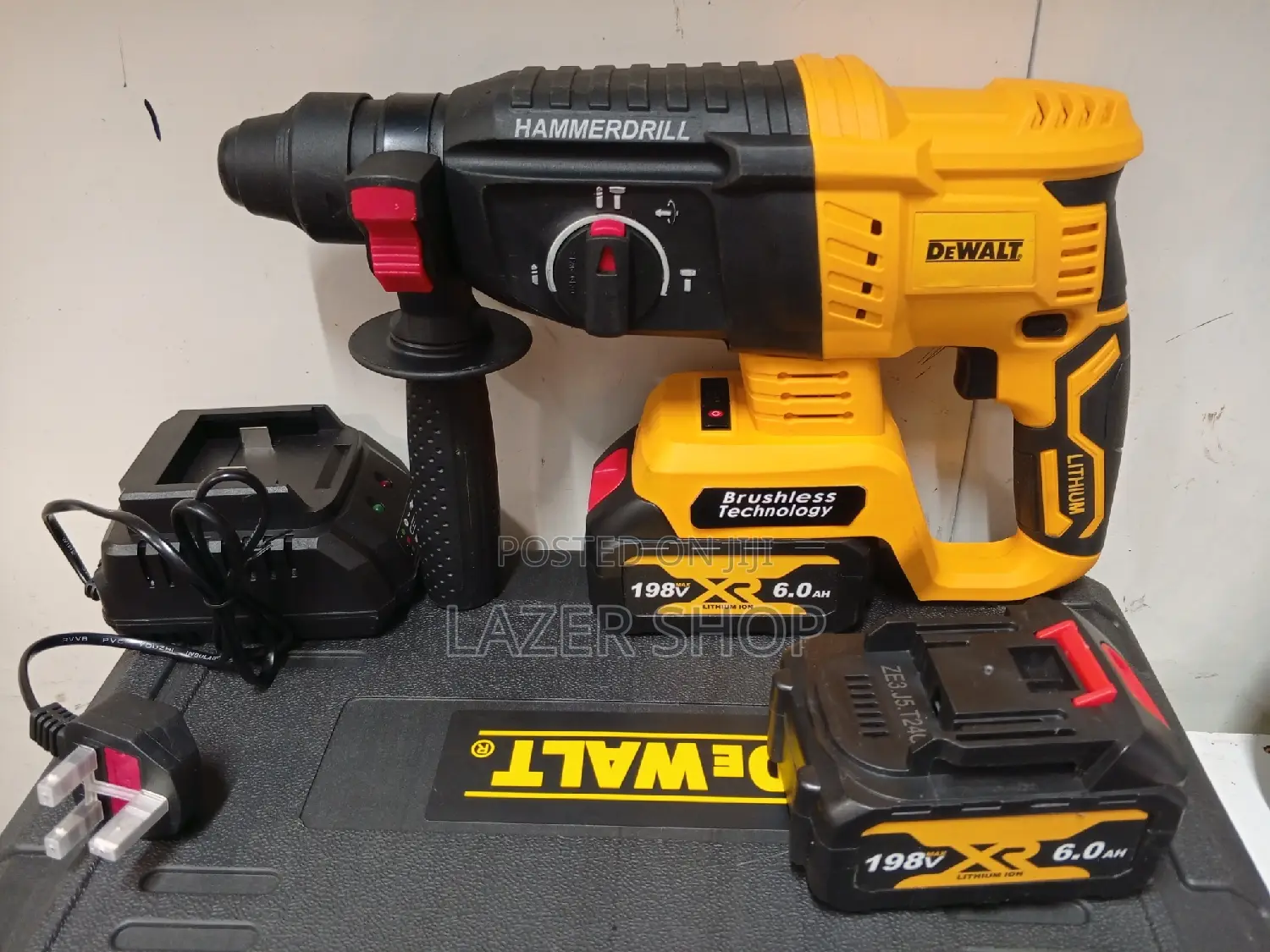 198v Cordless Rotary Hammer