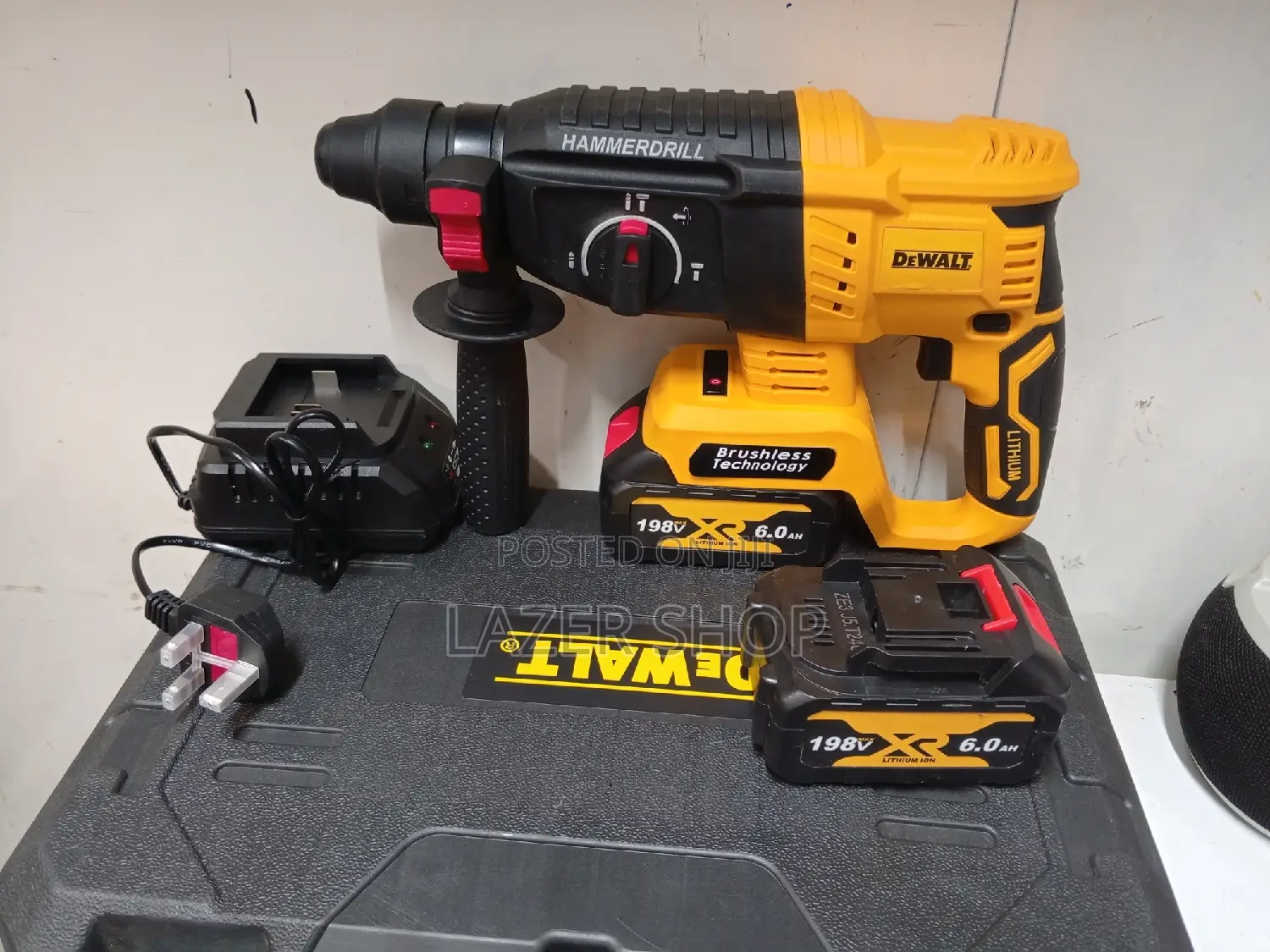 198v Cordless Rotary Hammer