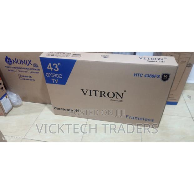 Vitron Vitron 43 Inches Smart, Android and Frameless Tv